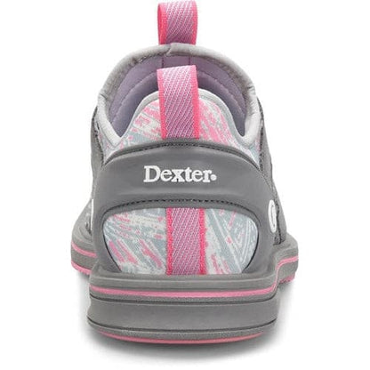 Dexter Womens DexLite Pro BOA Right Hand Bowling Shoes Grey/Pink