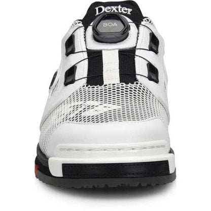 Dexter Mens SST 8 Power Frame BOA Bowling Shoes Wide Black/White