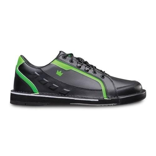 Brunswick Mens Punisher Black Neon Green Right Hand Bowling Shoes
