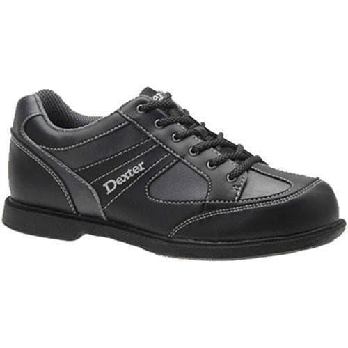 Dexter Mens Pro Am II Black Grey Left Hand Bowling Shoes