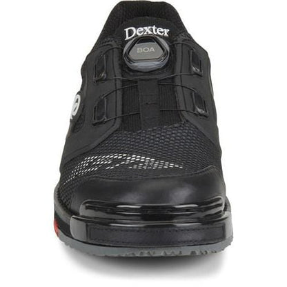 Dexter Mens SST 8 Power Frame BOA Black Wide Bowling Shoes-BowlersParadise.com