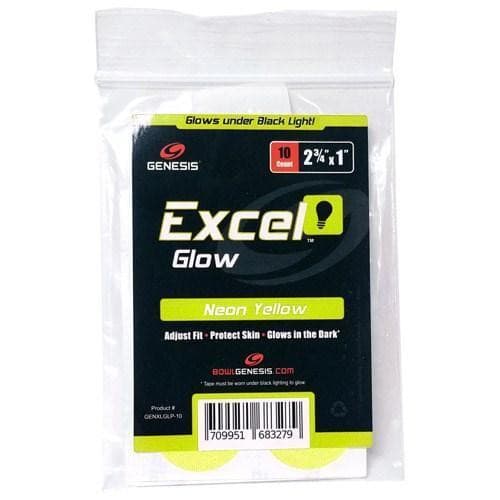 Genesis Excel Glow Performance Bowling Tape Neon Yellow 10ct