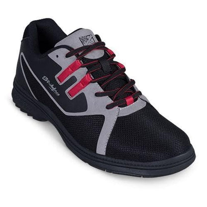 KR Strikeforce Mens Ignite Black Grey Red Right Hand Wide Width Bowling Shoes