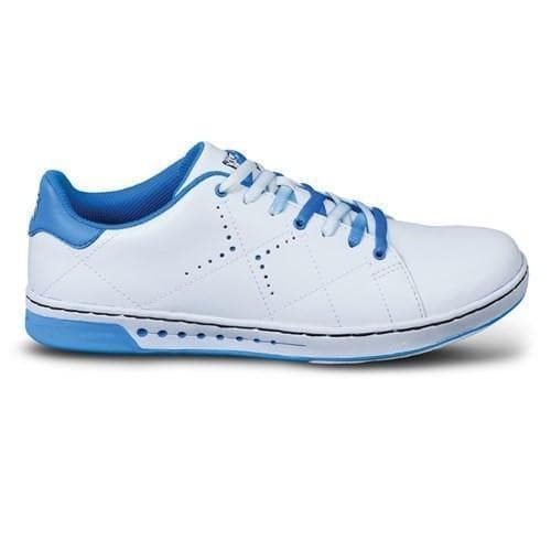 KR Strikeforce Womens Gem White Blue Wide Bowling Shoes